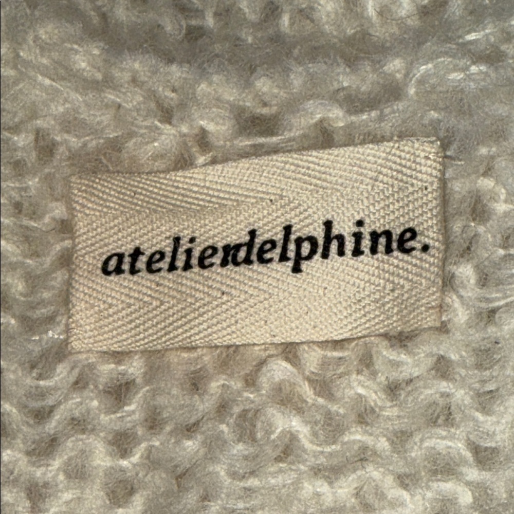 Atelier Delphine Suri Alpaca Sweater Tank Size Small - Picture 7 of 8